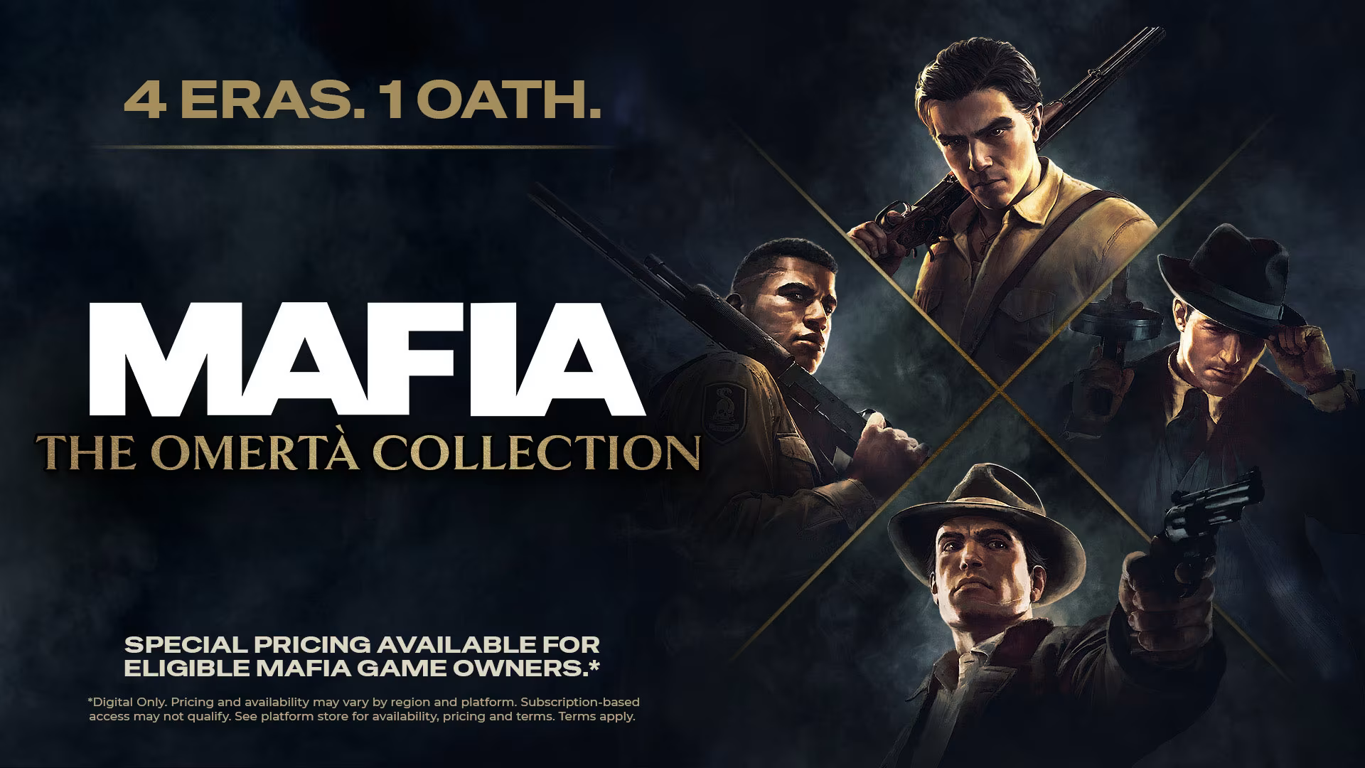 Mafia: The Omertà Collection Officially Announced With All Four Games